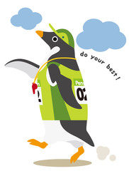 アデリーペンギン マラソン