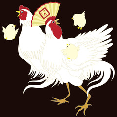 Happy New Year! -酉-/ Eto tori 02_098