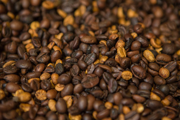 coffee beans texture
