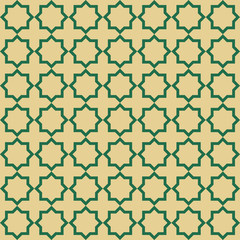 Islamic seamless background pattern.
