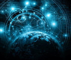 Best Internet Concept of global business from concepts series. Elements of this image furnished by NASA