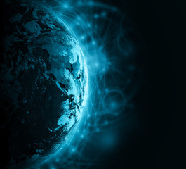 Best Internet Concept of global business from concepts series. Elements of this image furnished by NASA