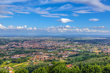 Fototapeta na wymiar Panorama of Tuscany.