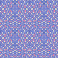 Seamless Floral Ethnic Pattern