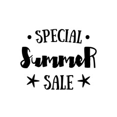Fototapeta premium Summer Sale badge, Summer sale label, Summer sale banner.