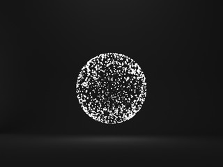 glowing 3d sphere
