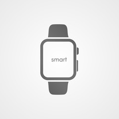 Smart watch with application icon on screen.