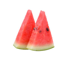watermelon on white background © akepong srichaichana