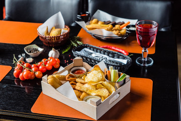 appetizer in the bar