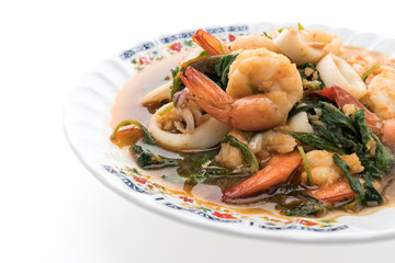 Spicy seafood