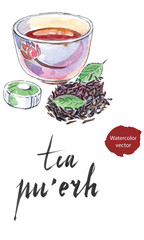 Ripe chinese "Puerh" tea