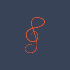 Obraz premium Clef de sol 