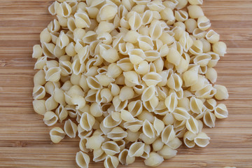 Raw pasta - shells