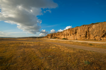 The road stretches into the distance