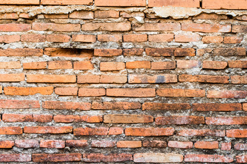 Obraz premium Tło spleśniały ceglany mur