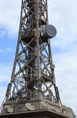 Telecommunication tower : the Eiffel Tower's 'little sister' in Lyon.