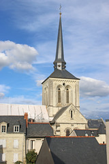 St Peters church in Saumur