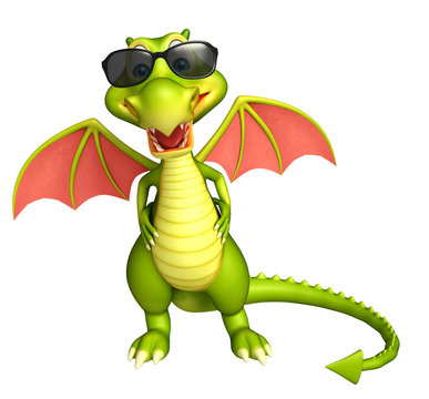 Dragon cartoon character