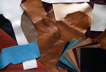 leather patches of different color