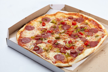 pizza in the box