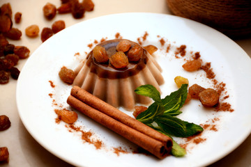 Шоколадное желе