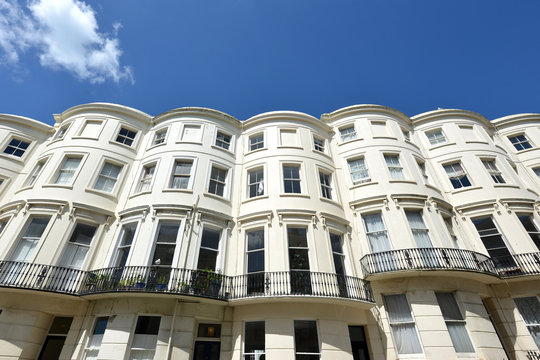 Georgian houses, Brighton