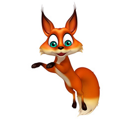 fun Fox funny cartoon character