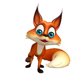 fun Fox funny cartoon character