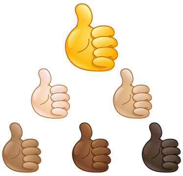 Thumbs Up Hand Emoji