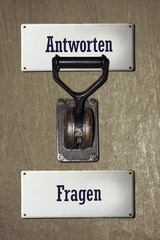 Schild 106 - Antworten