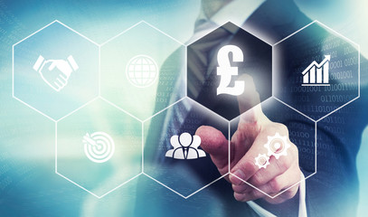 Business Pound Concept