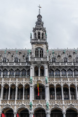 Fototapeta premium Maison du Roi (King House, 1887). Grand Place, Brussels, Belgium