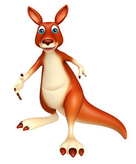 walking Kangaroo cartoon character