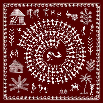 warli tribal art 6