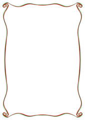 frame with Bulgaria flag