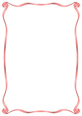 frame with Canada flag