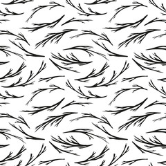 Seamless pattern with branches.  