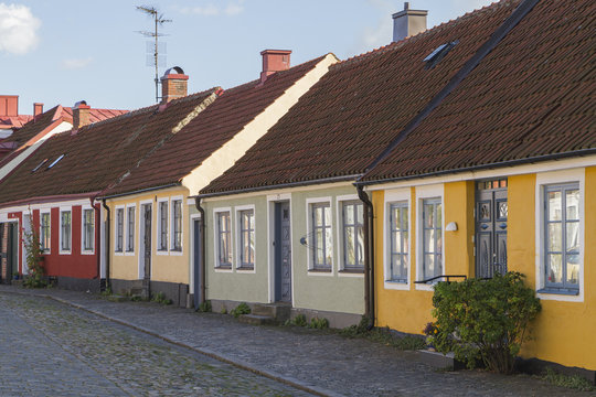Färgglada gathus i Skåne