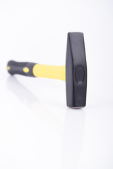 Black and yellow hammer