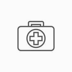 first aid kit icon