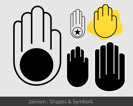 Religious Jainism Symbol