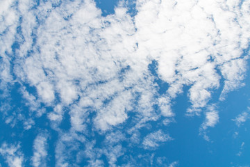Fototapeta na wymiar blue sky background with clouds