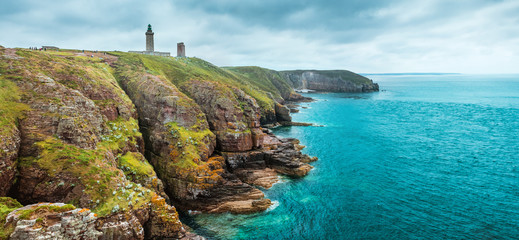 coastal landscape Bretagne, France