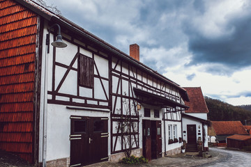 farm house in village