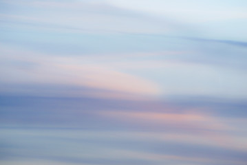 Abstract sunset sky