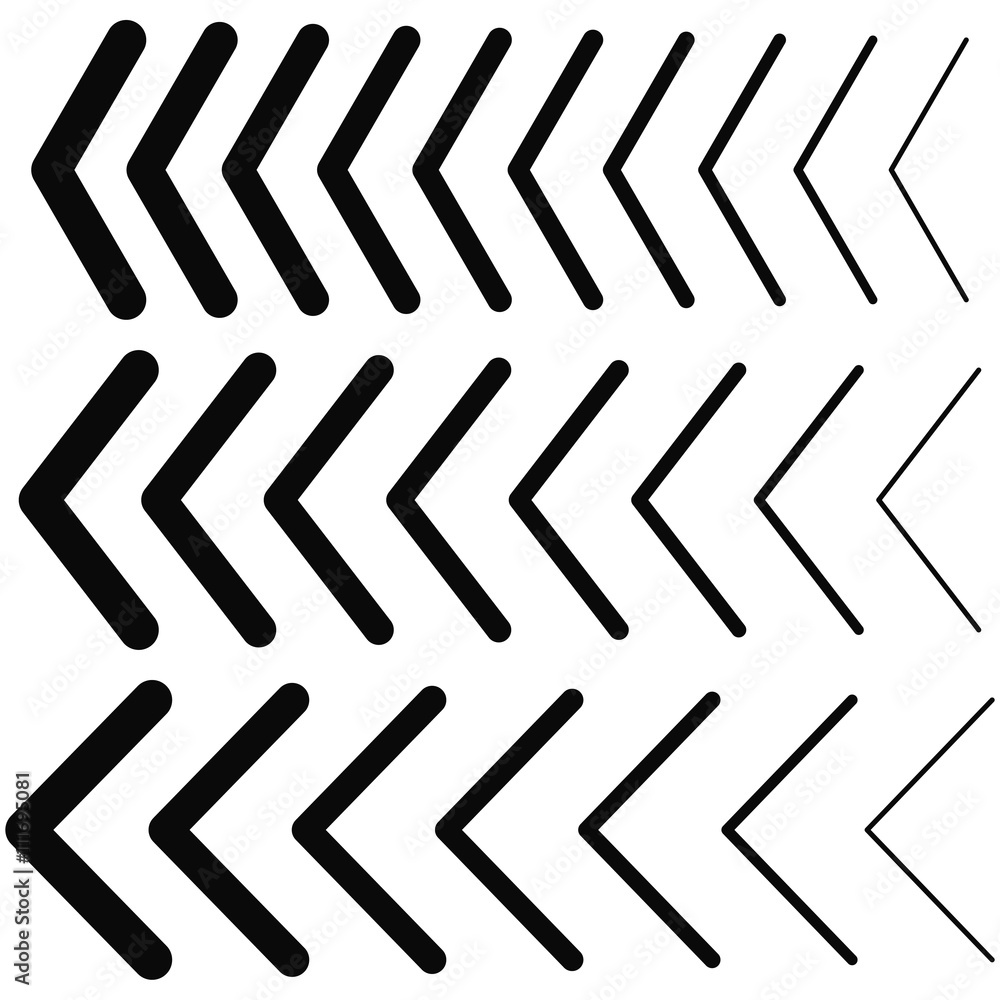 Poster pointer arrow