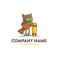 Owls Logo Character