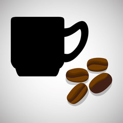 Cofffee icon. drink concept.  Flat illiustration