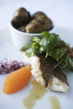 Codfish and new potatoes, Sweden.