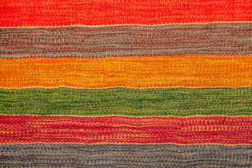 Obraz premium Colorful striped carpet